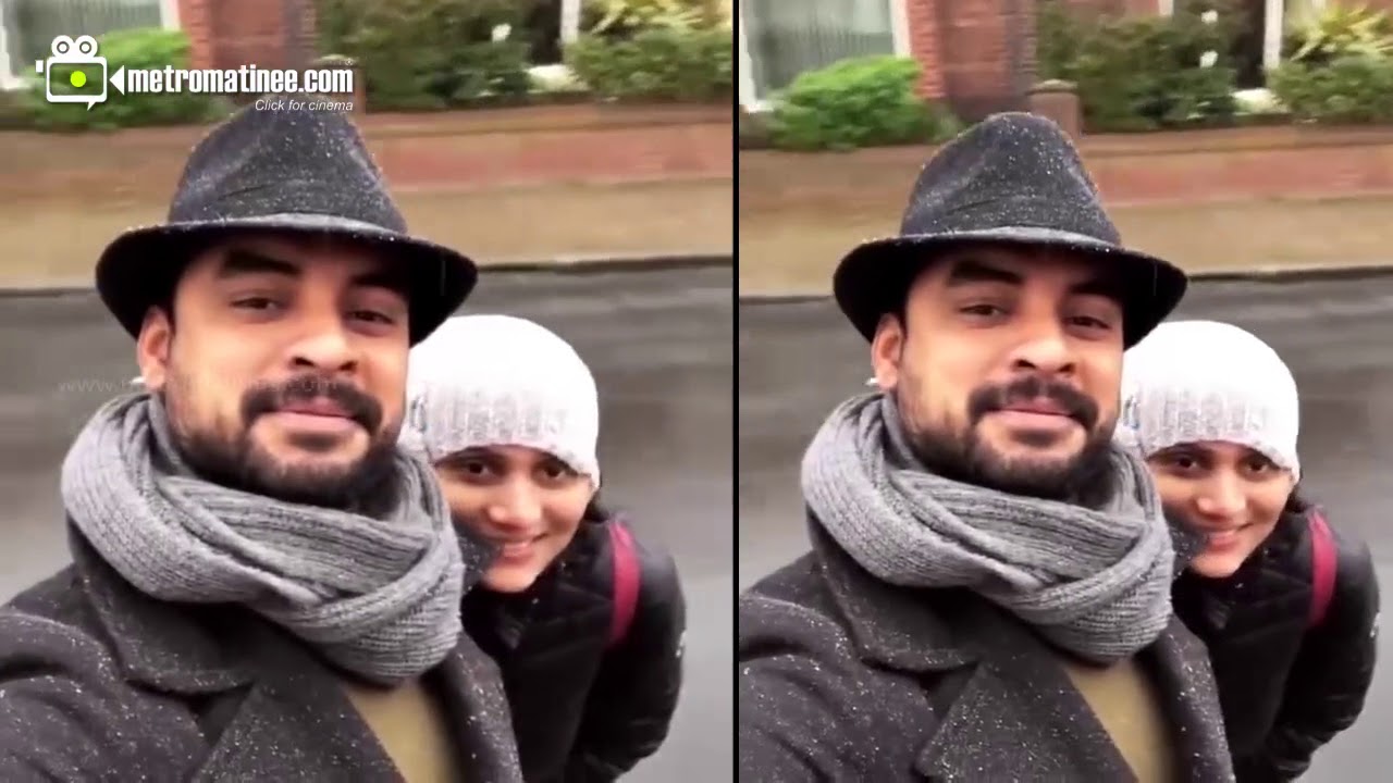 Tovino Thomas and His Wife In Europe - Video