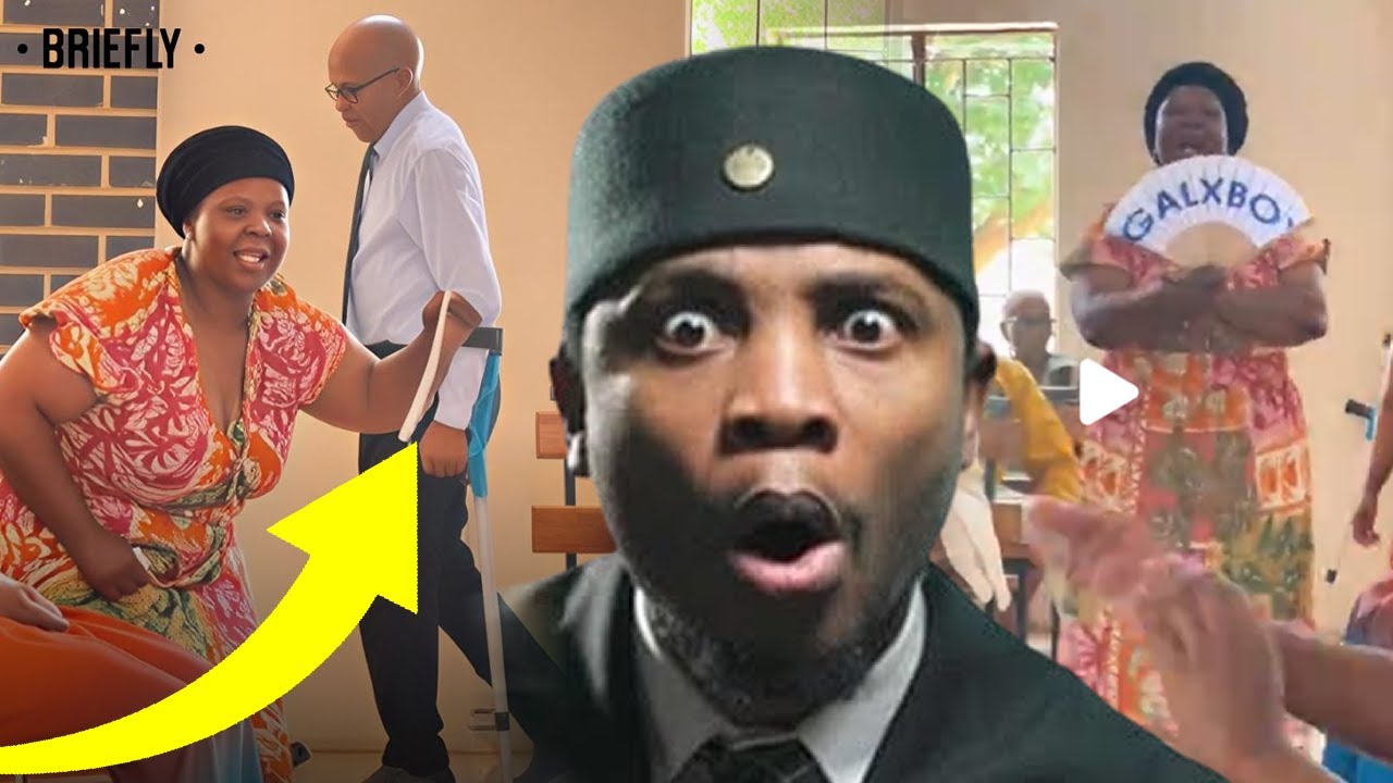 Trending Church Gogo Flexing Galaxyboys brand in church