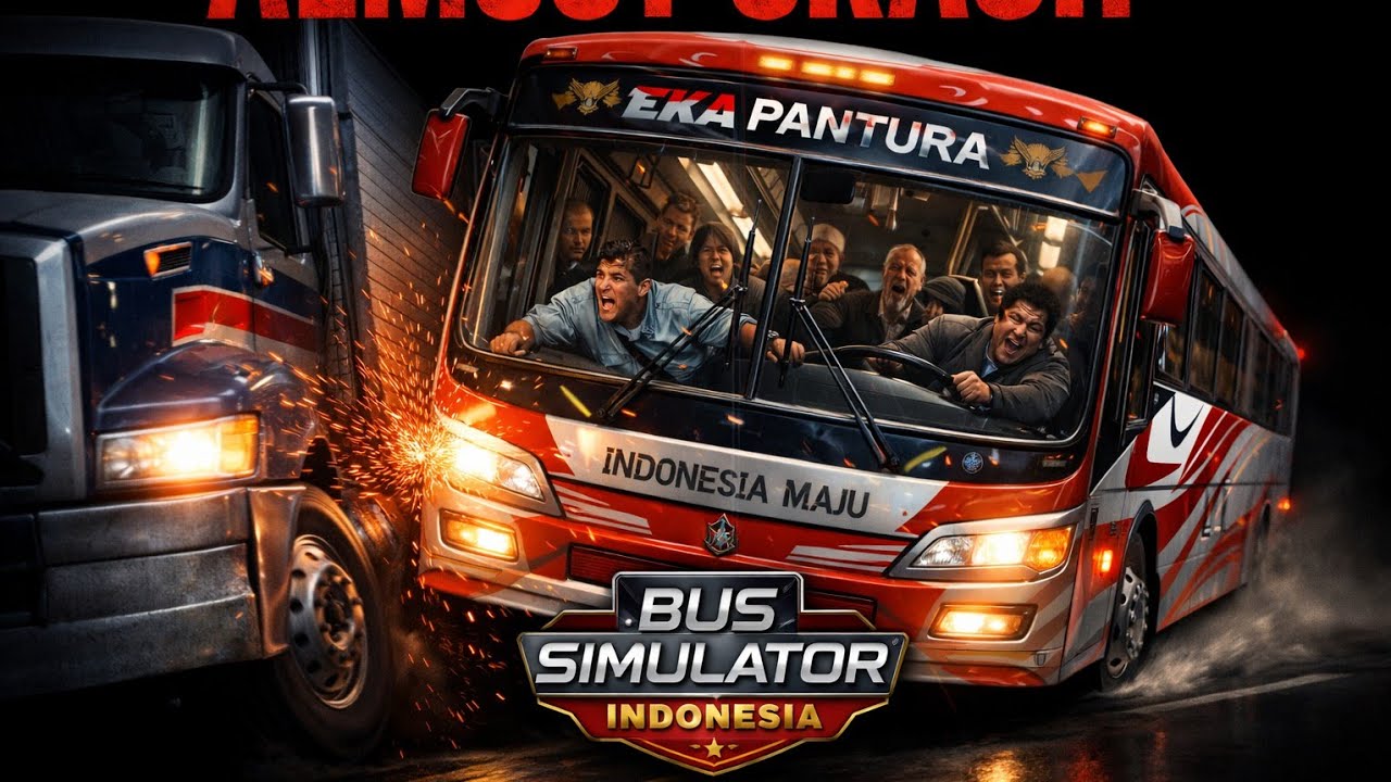 😨 बस-बस बची! Near Accident Bus Gameplay Hind