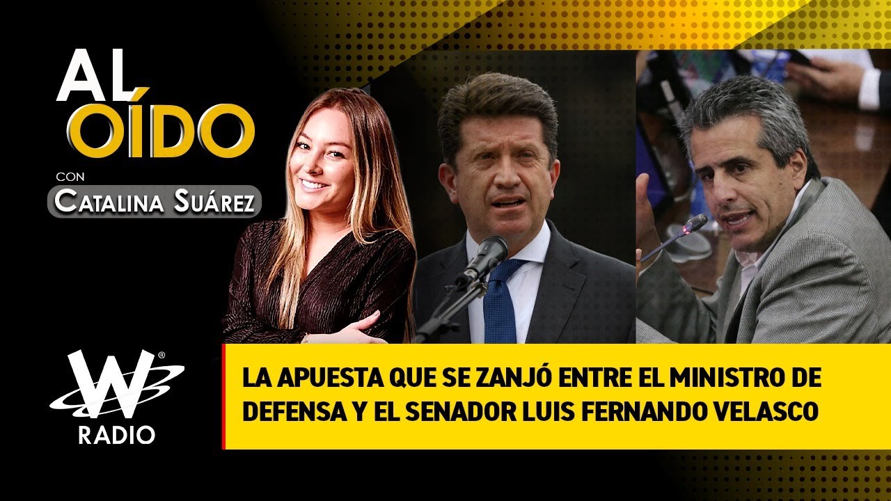 #AlO&iacute;do: La apuesta que le gan&oacute; el ministro Diego Molano al senador Fernando Velasco