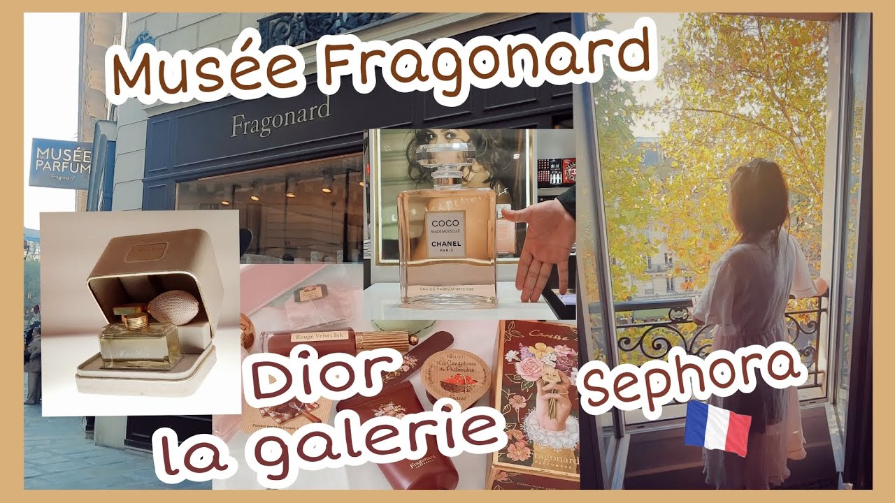 Tour Museu do Perfume Fragonard (Paris), La Galerie Dior e mais...