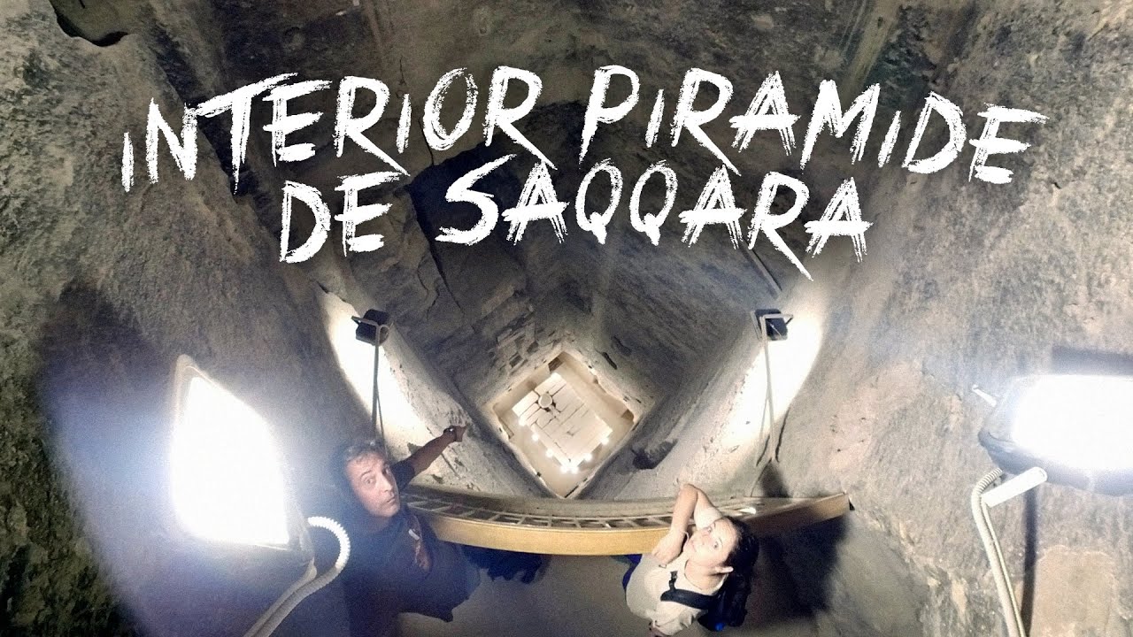 Entramos a la pirámide escalonada de SAQQARA (MibauldeblogsTV)