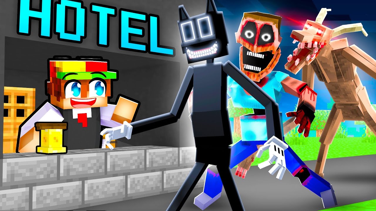 We Opened a Mob HOTEL in Minecraft!