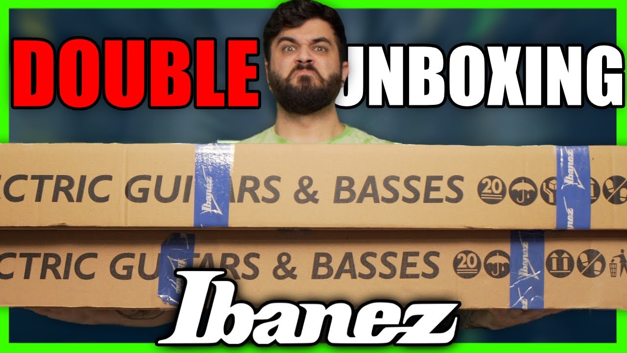 The WEIRDEST Ibanez Guitar... (Double Unboxing)