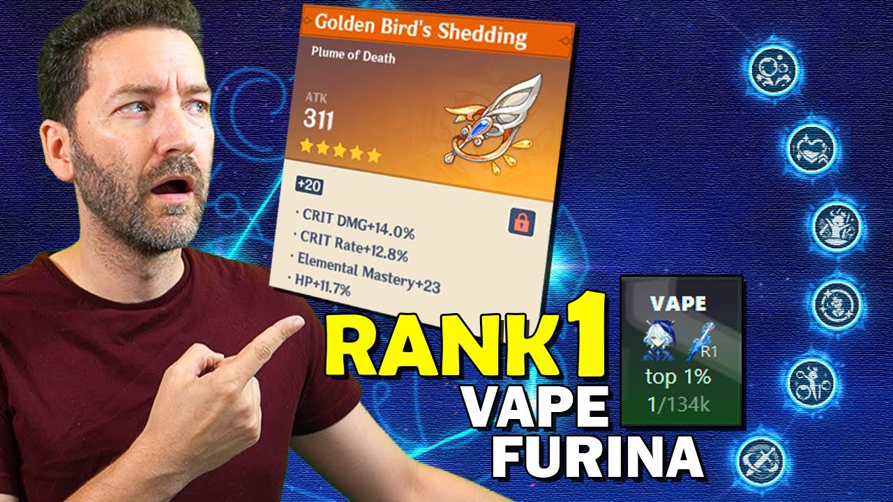 My C6 Furina Is RANK 1 On The Akasha ?! | Genshin Impact