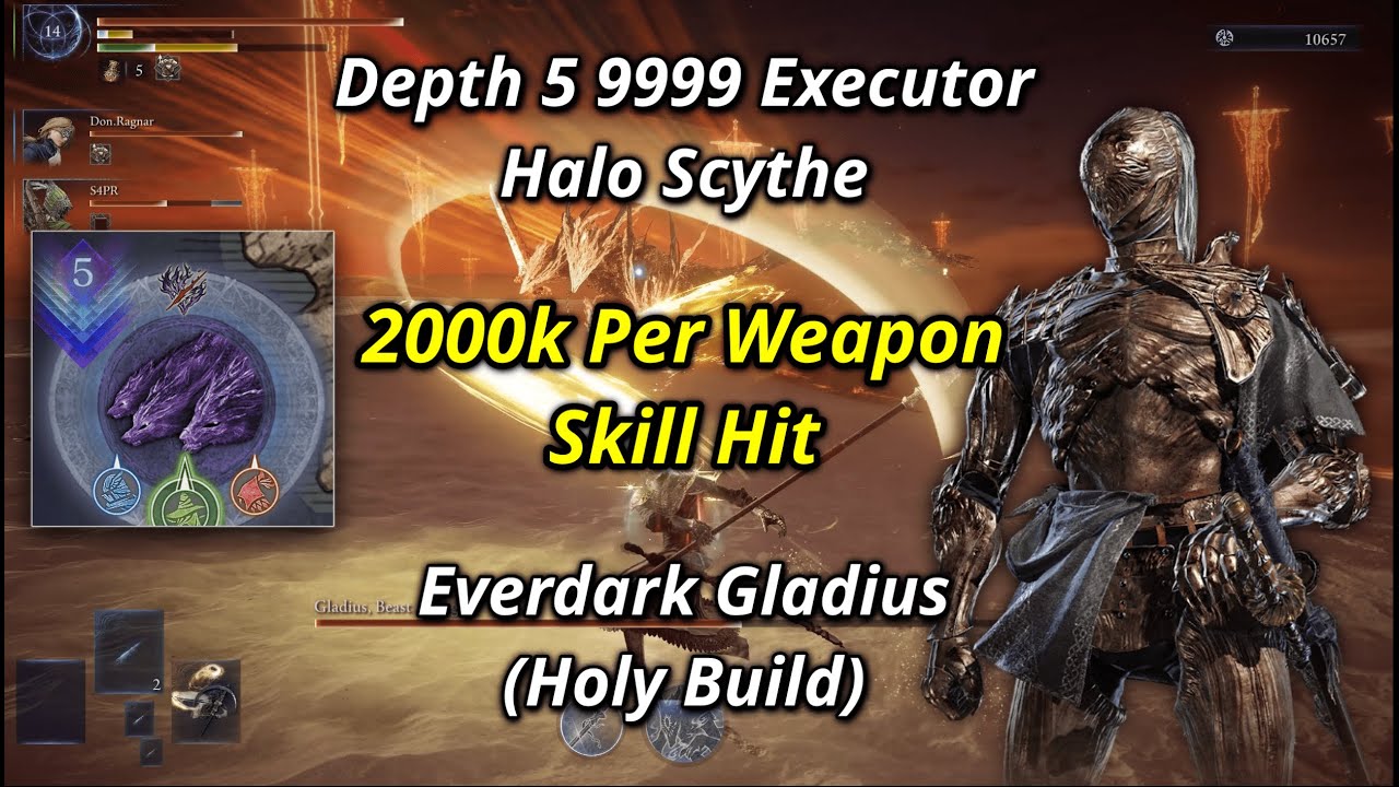 Nightreign - Depth 5 - Just Another Extremely High DPS by Executor (Everdark Gladius).