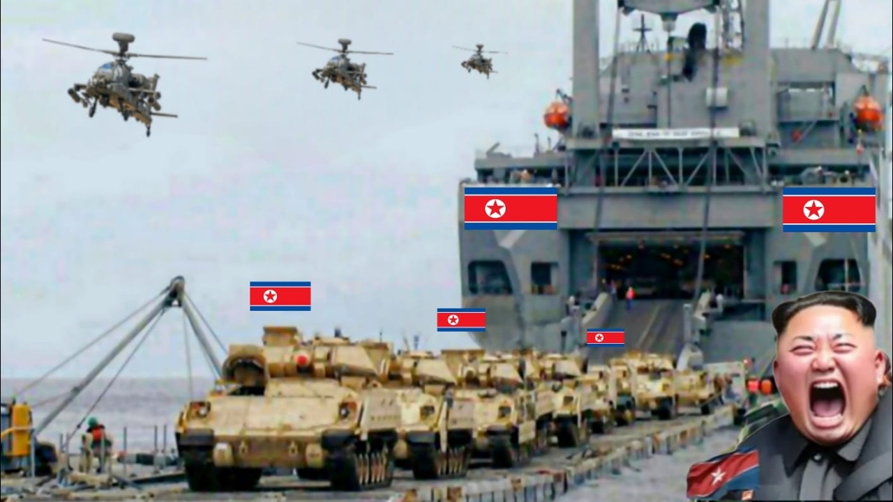 1 minute ago! A North Korean ship carrying 600 tanks was destroyed by Ukraine - ARMA 3