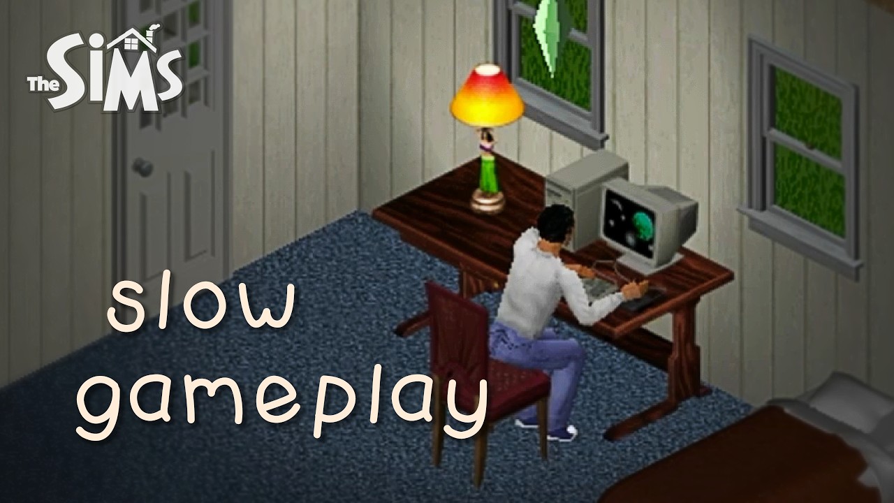 Sims 1 ASMR Gameplay ☕️ Bachelor (No Commentary) [1]