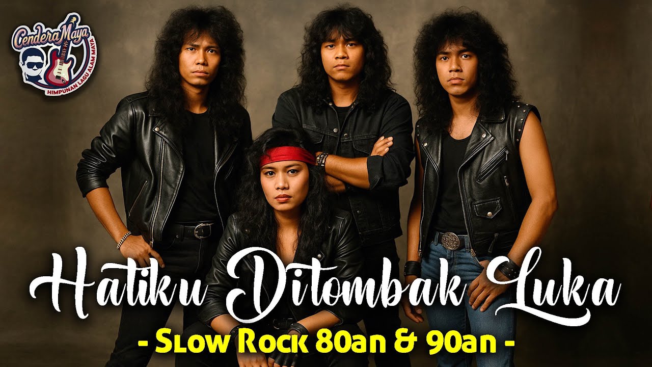 Hatiku Ditombak Luka - CenderaMaya Studio (Rock Kapak | Slow Rock | Rock Cintan)