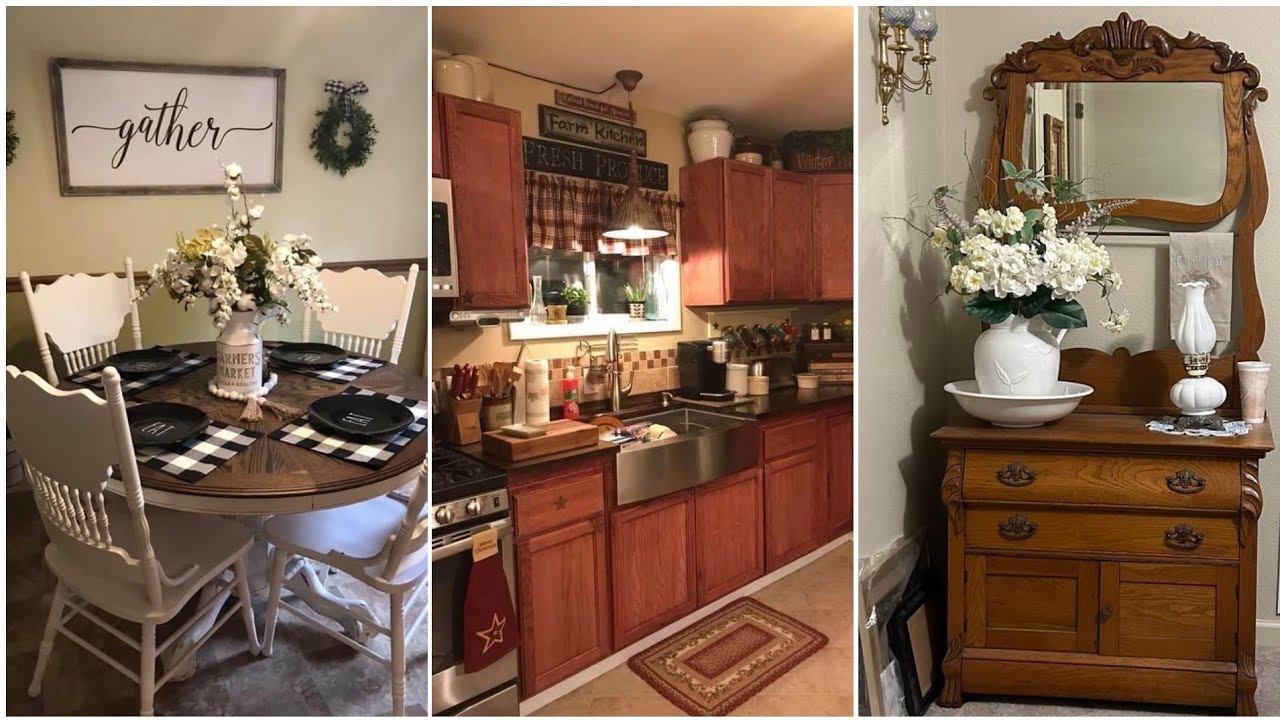 Cottagecore aesthetic home decor inspiration. Country inspired Home Decor Inspiration. #vintagestyle