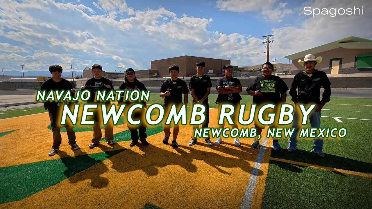 Первая команда по регби народа навахо: Newcomb Skyhawks Rugby!