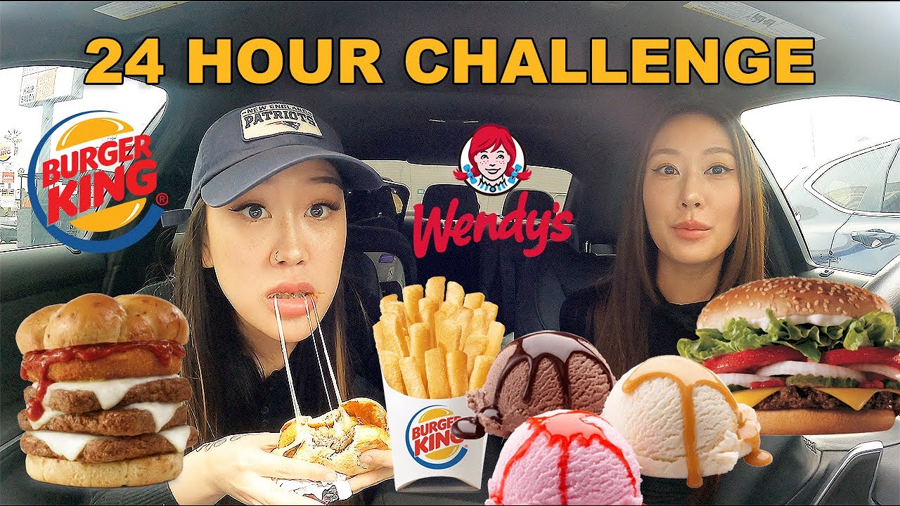 LETTING THE PERSON IN FRONT DECIDE WHAT WE EAT!