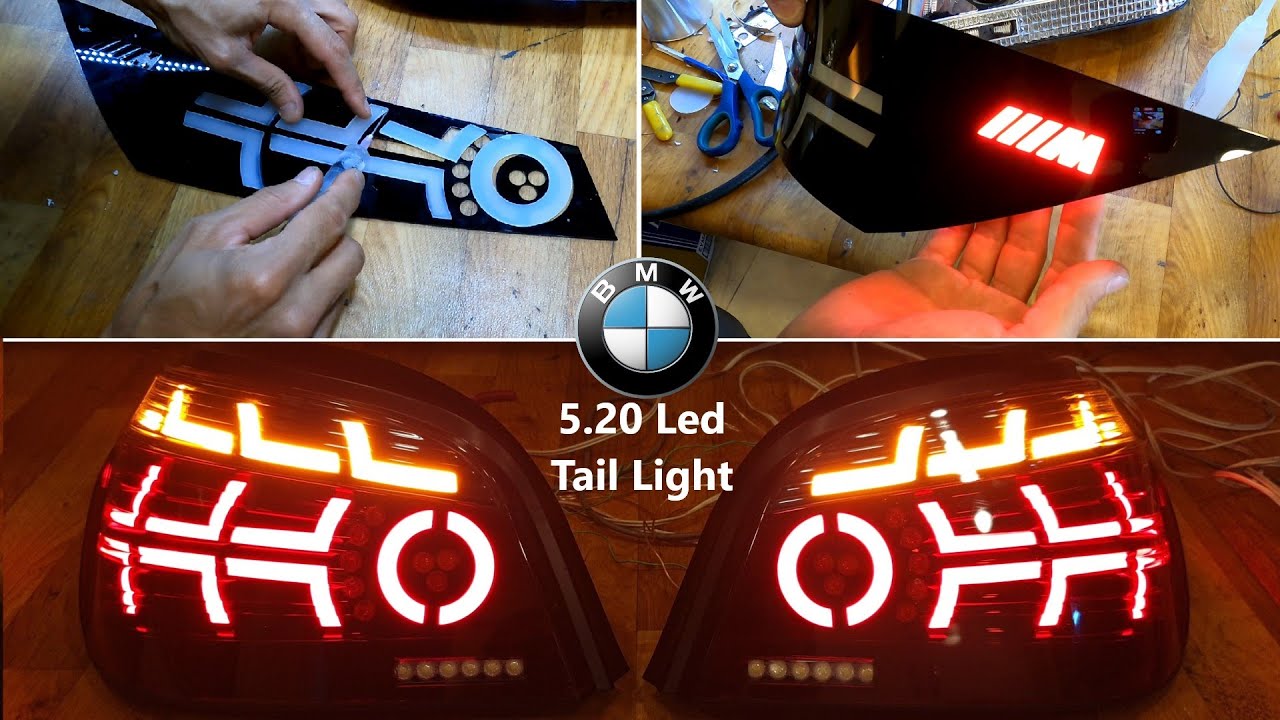 Как это сделано Bmw 5.20 (E60) Led Tail Light