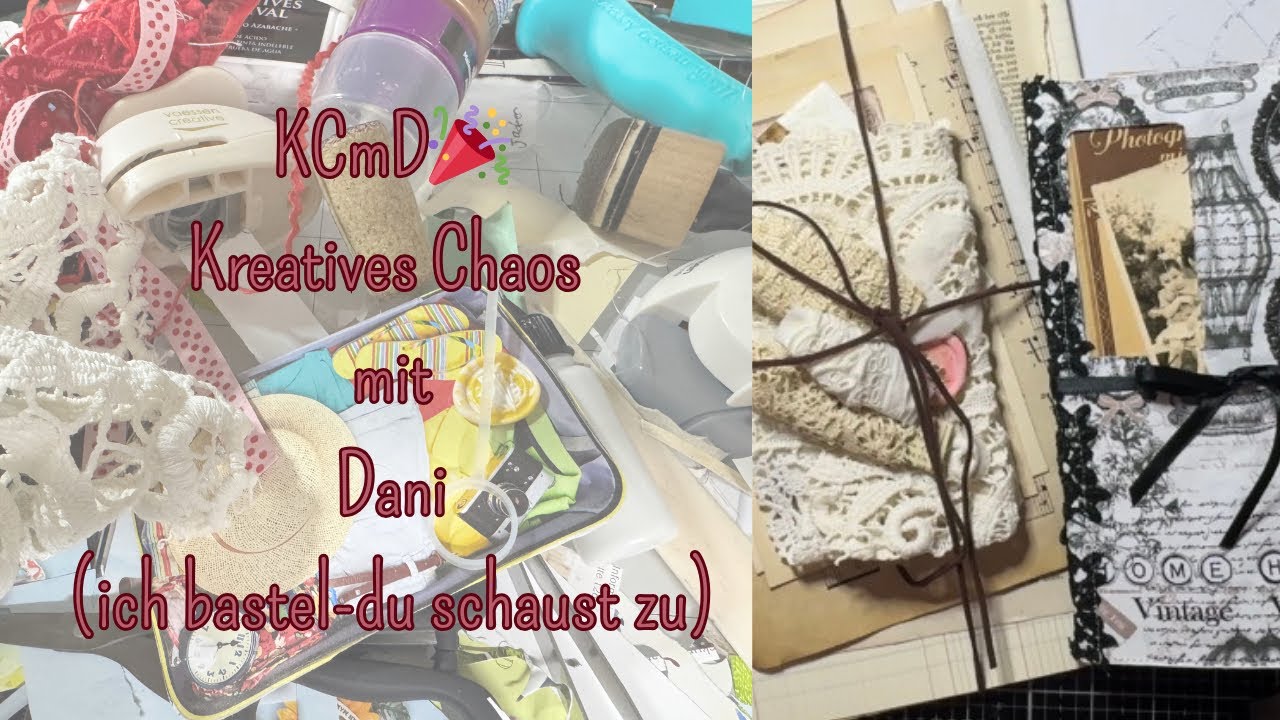 Happy Mail Bastelei-spontanes Video- ziemlich chaotisch 🤭😅🙈