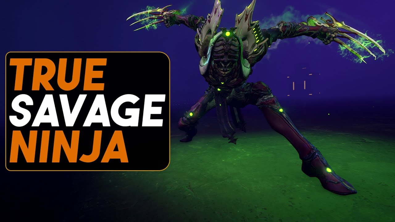 Warframe:  Savage Ninja Ash, Silent & Deadly