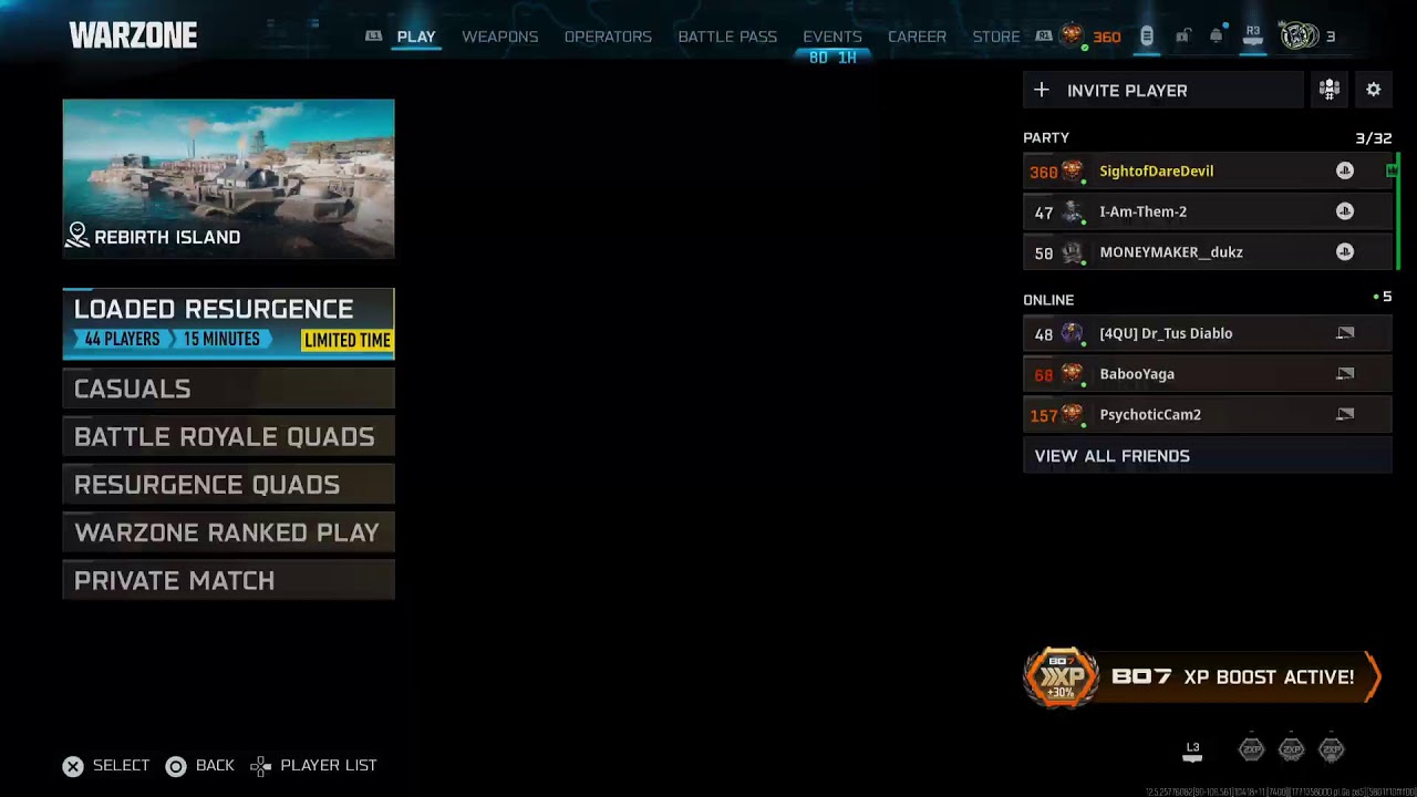 BO7 Resurgence