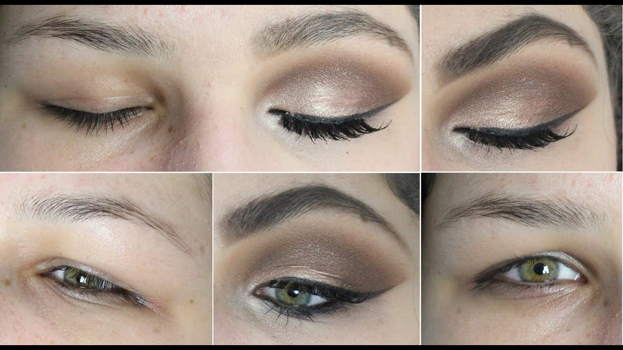 Maquiagem para Pálpebra Gordinha e Olhos Pequenos! Como Aumentar os Olhos com Maquiagem!