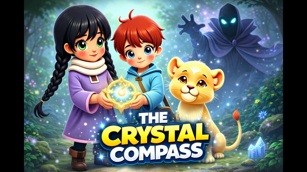 The Crystal Compass and the Mist Lord | Kids Story | @CozyStoryLand