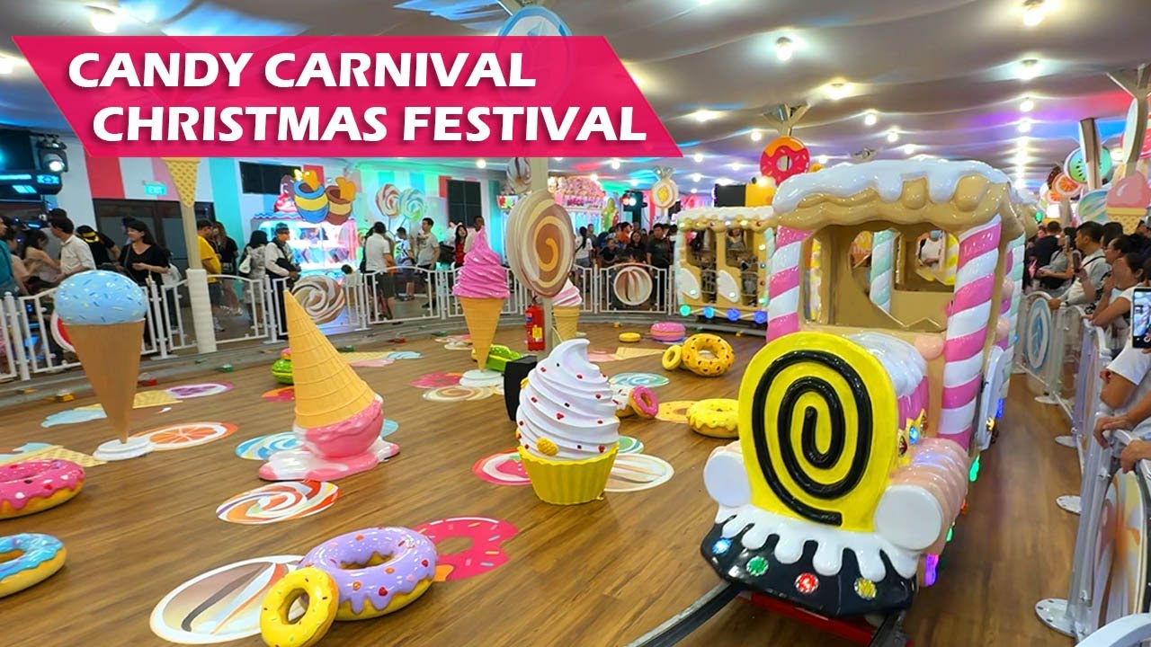 Candy Carnival Christmas Festival Changi Airport Singapore