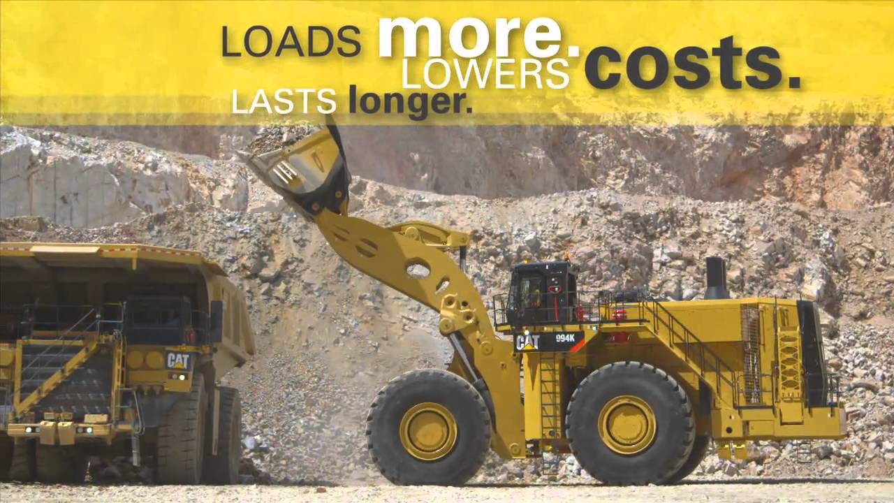 Introducing the Cat&reg; 994K Large Wheel Loader