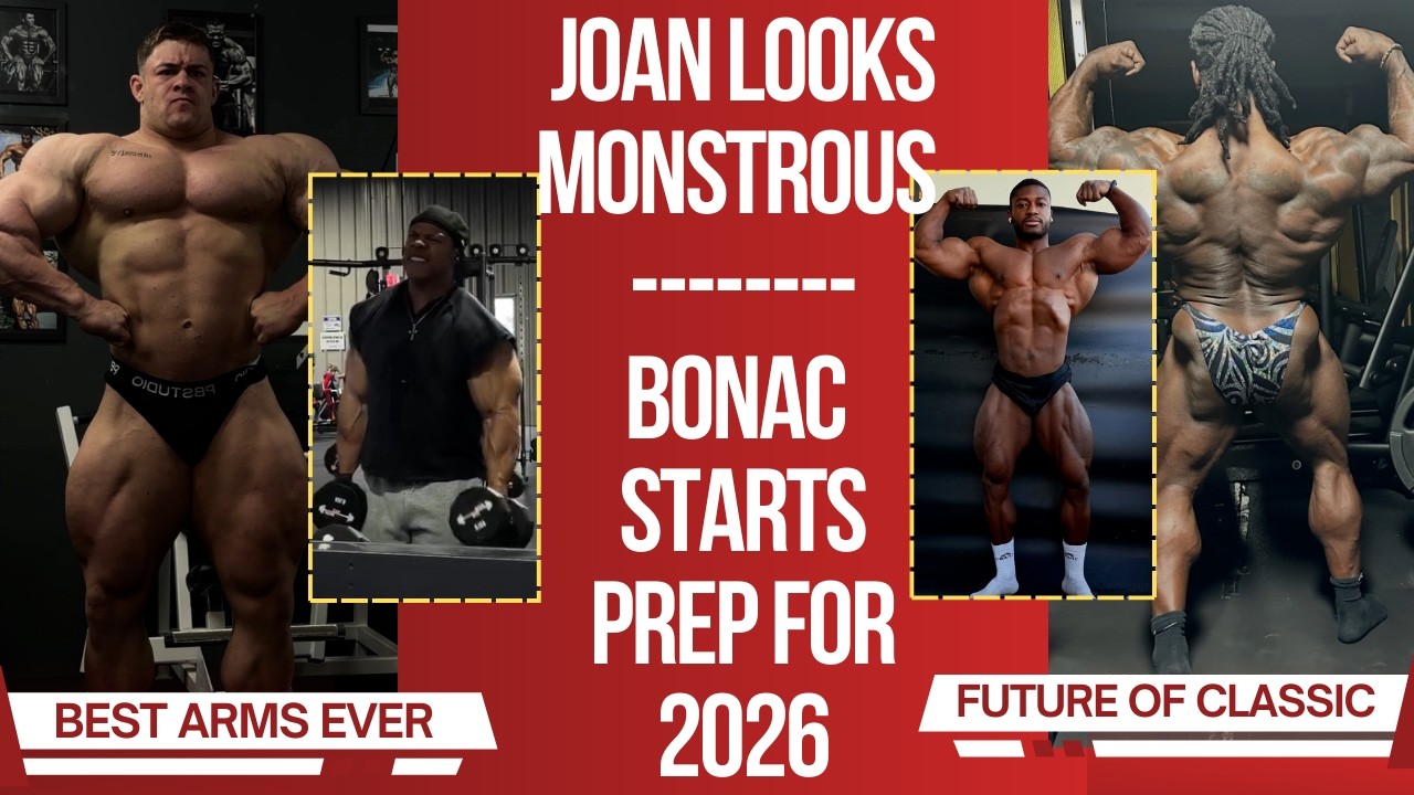 Phil Heath going for Transformation at 46 +Joan is Scary big +Bonac's chances 26 +Future of Classic