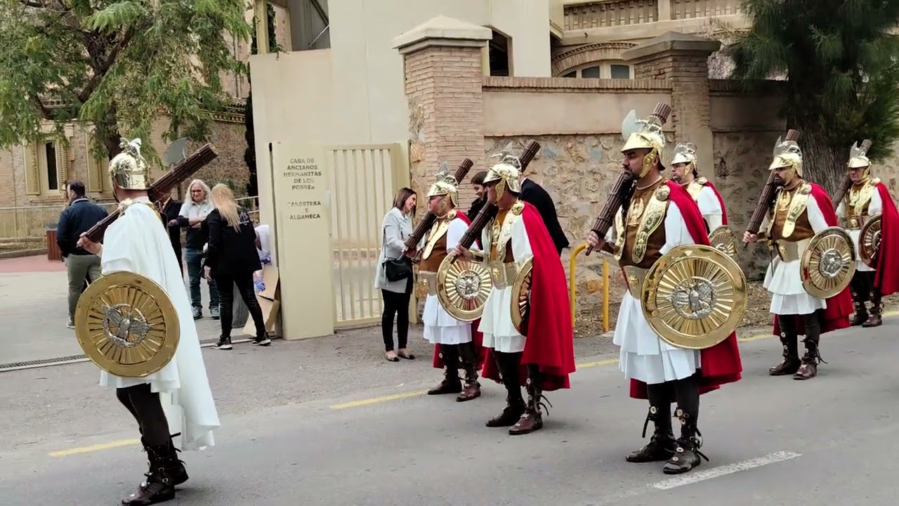 Pasacalles soldados romanos resucitados 1/03/2026