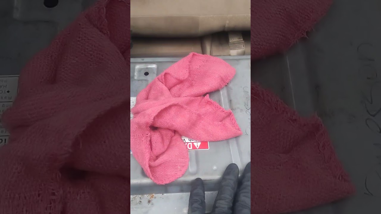 Prius water in the trunk leaking