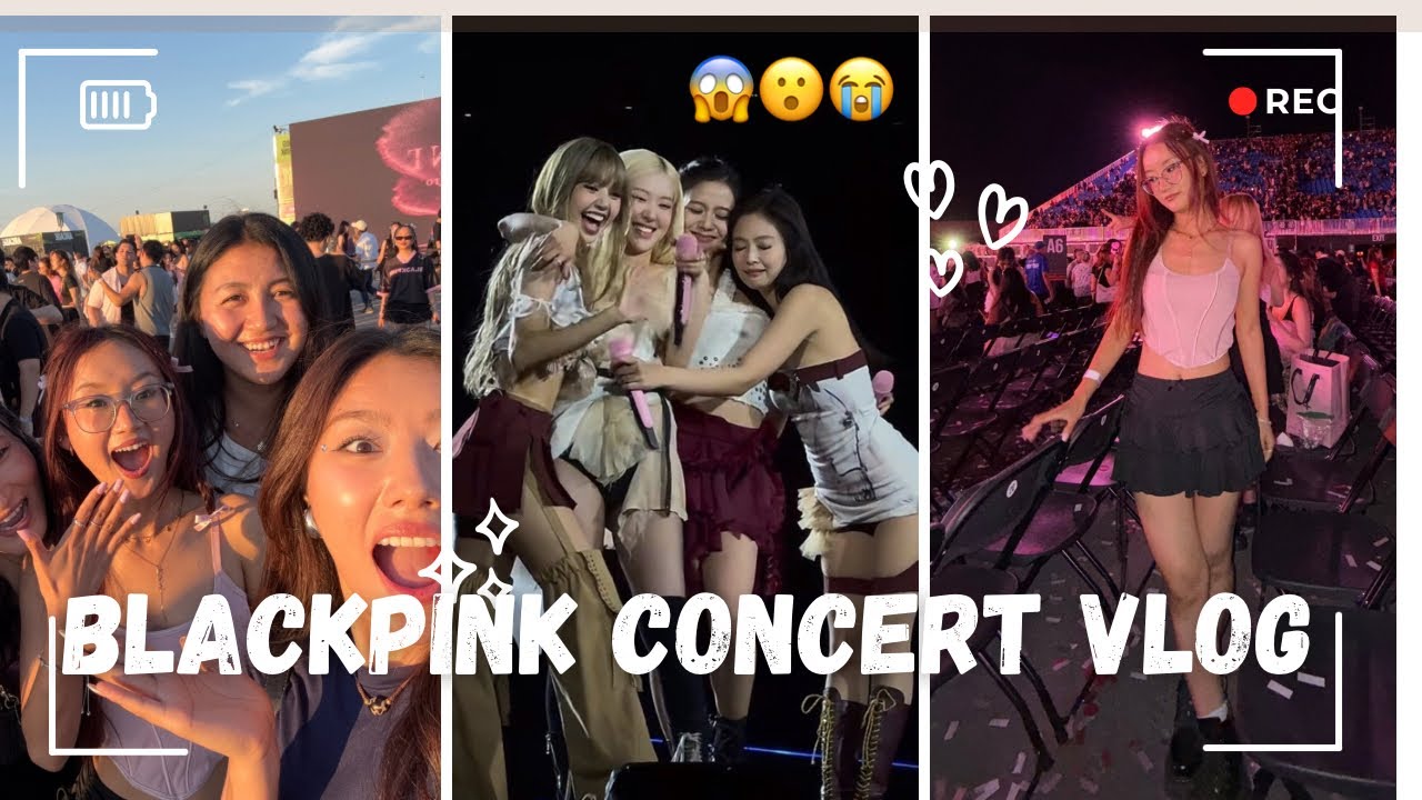 BLACKPINK CONCERT TORONTO DAY 2 VLOG | GRWM | MY FIRST KPOP CONCERT