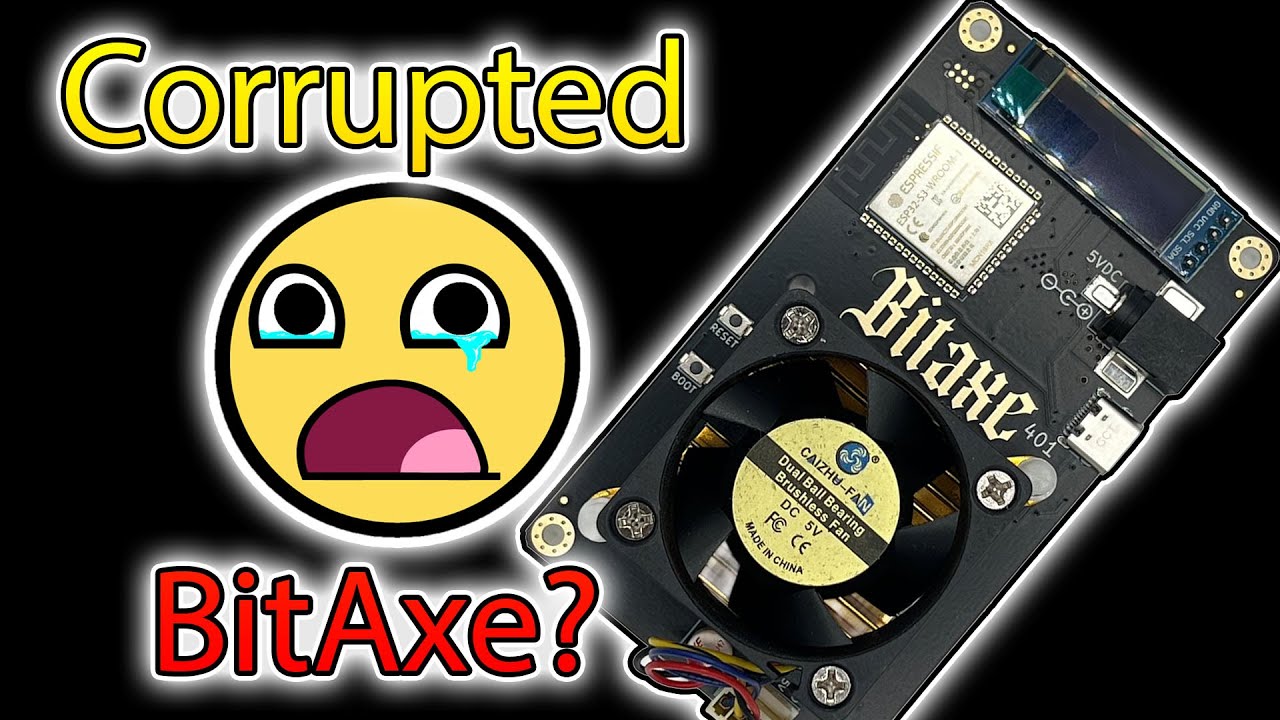 Corrupted Bitaxe? - How to Fix