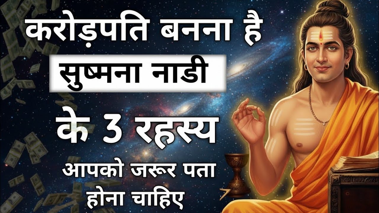 यह नाड़ी जाग गई तो धन, सफलता और शक्ति अपने आप आने लगती है | Sushumna Awakening Secrets