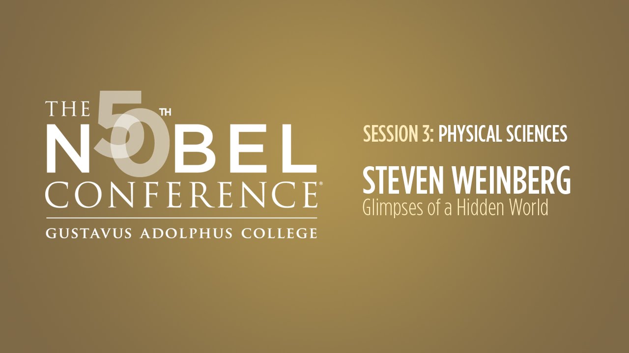 Steven Weinberg at Nobel Conference 50