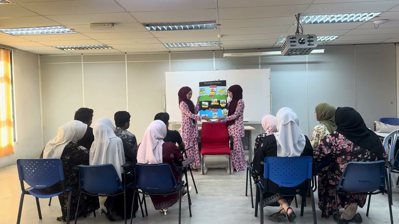 MAKROTEACHING HKK3043 (SECTION 16) (ALIA SYAZRIN/ SITI NURHIDAYAH) TITLE: TRANSPORTATION 