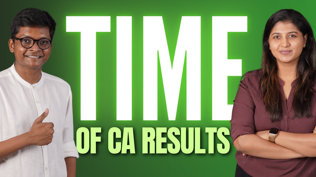 Time of CA Results - When will they declare??