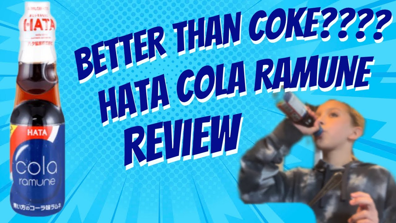 A cola better than coke??? Hata Cola Ramune Review #cocacola #cokestudio #cola #ramune #reviews w