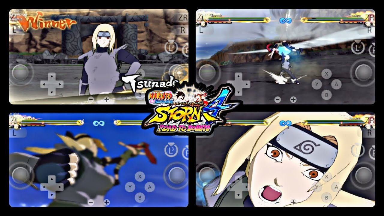 Tsunade (Sannin Era) Gameplay | Naruto Shippuden Ultimate Ninja Storm 4 Road to Boruto 