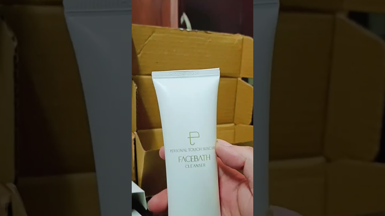 Personal Touch facebath - Milky foaming cleanser #cleanser #unboxing #personaltouch #gentlecleanser