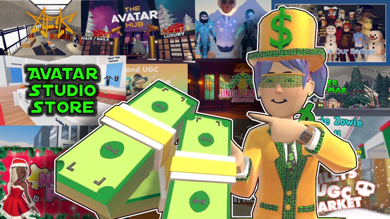 Лучшие магазины пользовательского контента в Rec Room