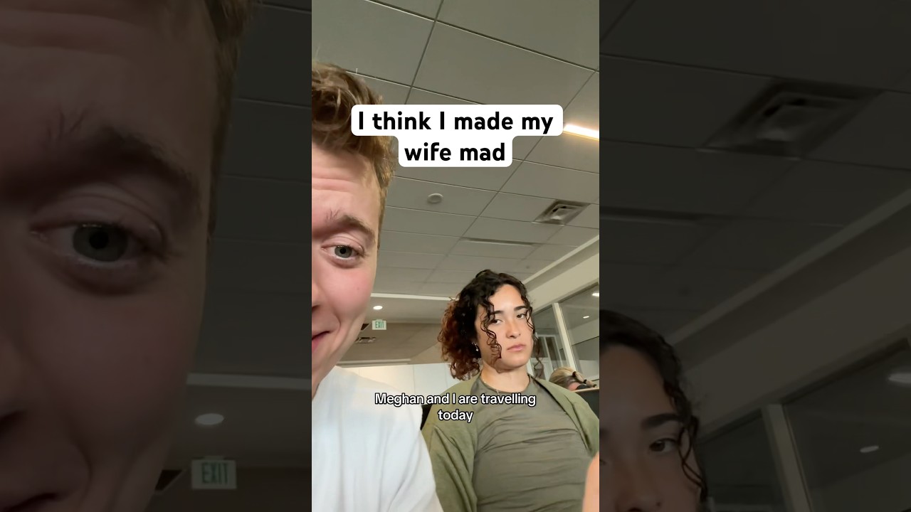 I Made My Wife Mad #couples #marriedlife