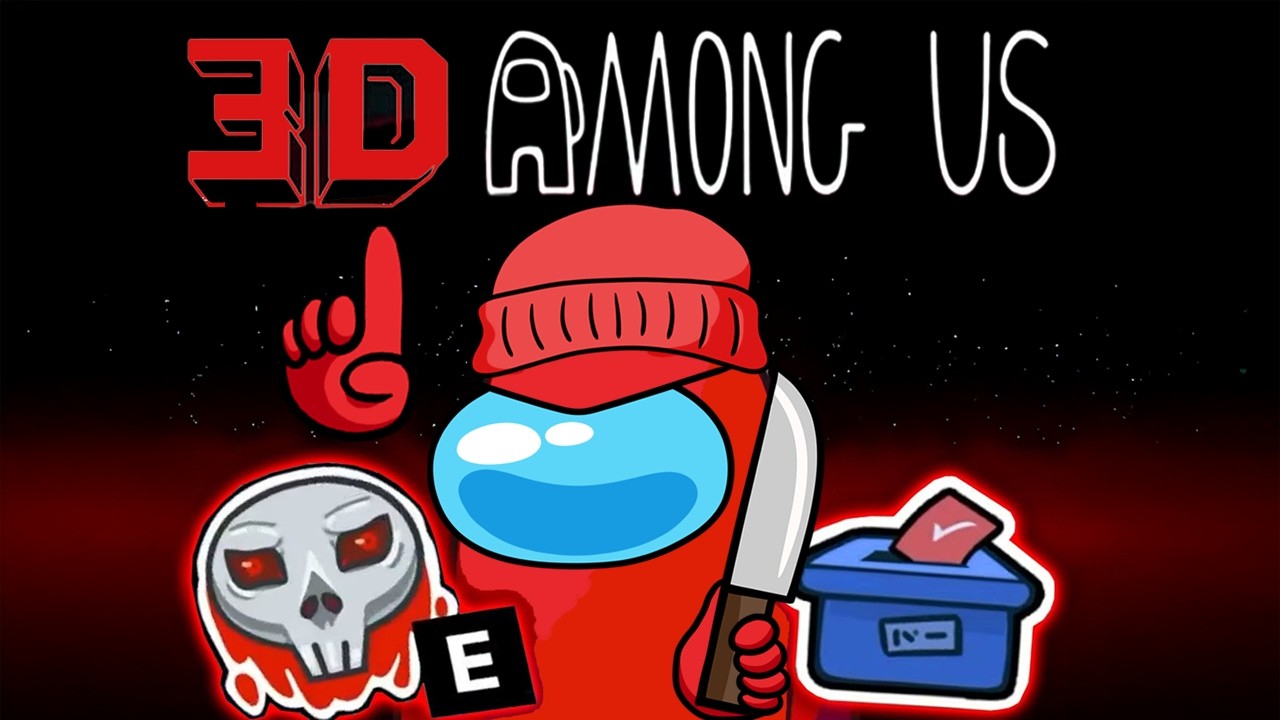 ZAGRAŁEM jako IMPOSTOR w AMONG US 3D na PUBLICZNYM LOBBY!
