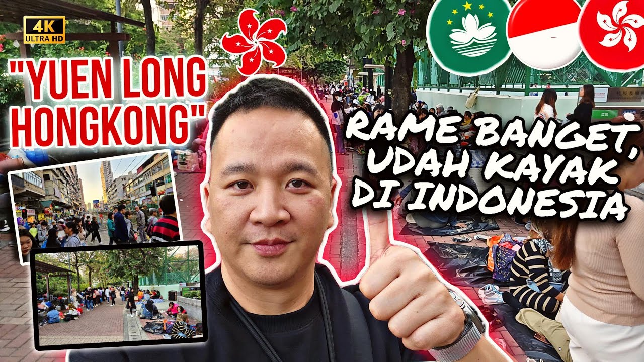 YUEN LONG HONGKONG,. RAME BANGET UDA KAYAK DI INDONESIA AJA