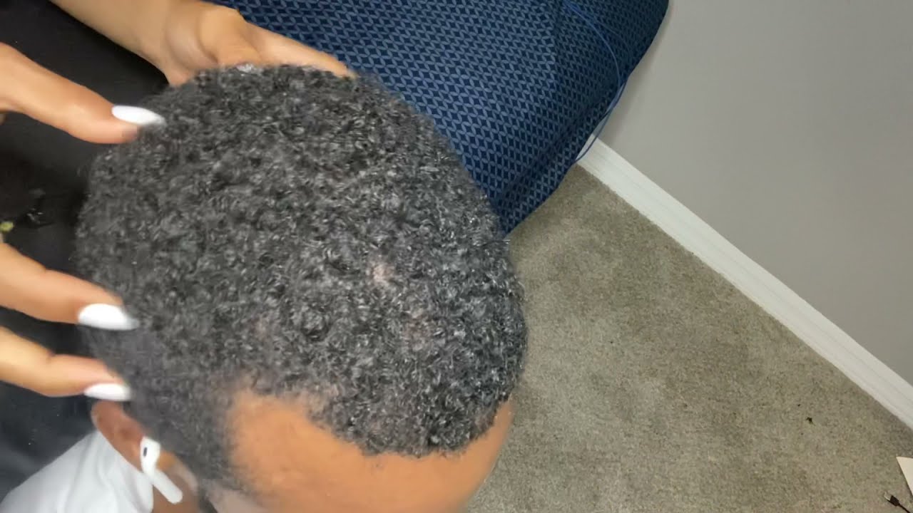 ASMR AGGRESSIVE scalp scratching part 5 💆🏾‍♂️(no talking)🔇 #SAMZASMR