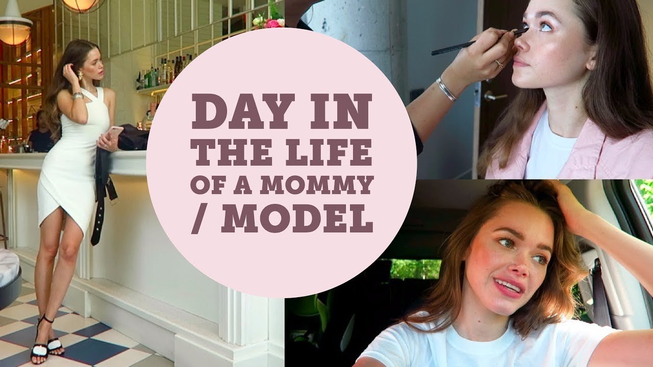 A Day In The Life Of A Model/ Mommy | Come To Work With Me Vlog
