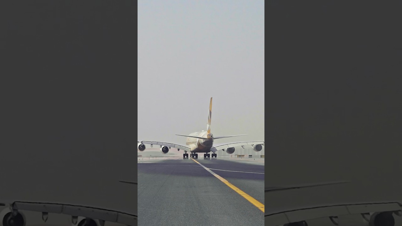 When our A380 moves, you stop and watch 👑 ✈️ #aviation #airplane