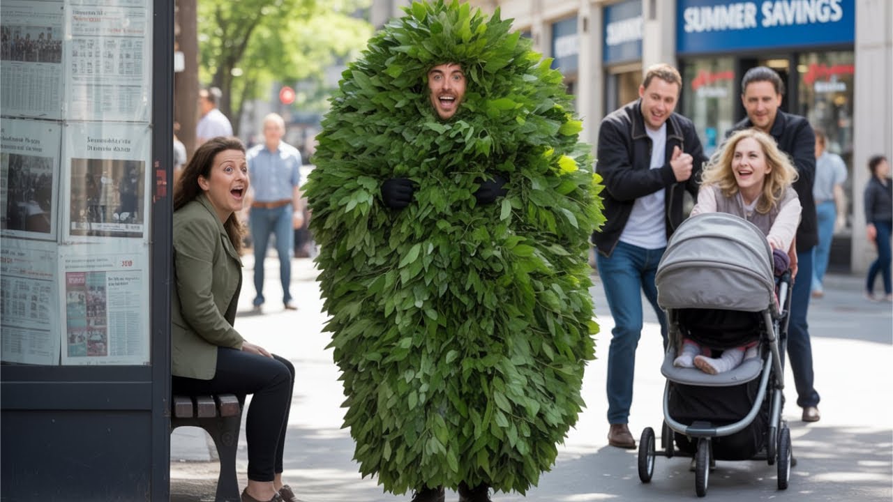 Best of Bushman Prank Compilation #266 😱 Crazy Reactions 🤣 Funny Reactions 😂 Bushman Scare Cam