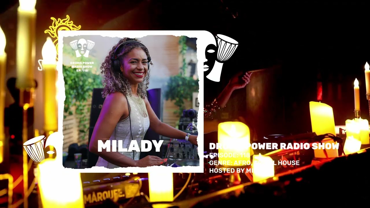 Drums Power Radio Show - Episode 118 (Afro, tribal house: Maz (BR), BLOND:ISH, DJ Chus)