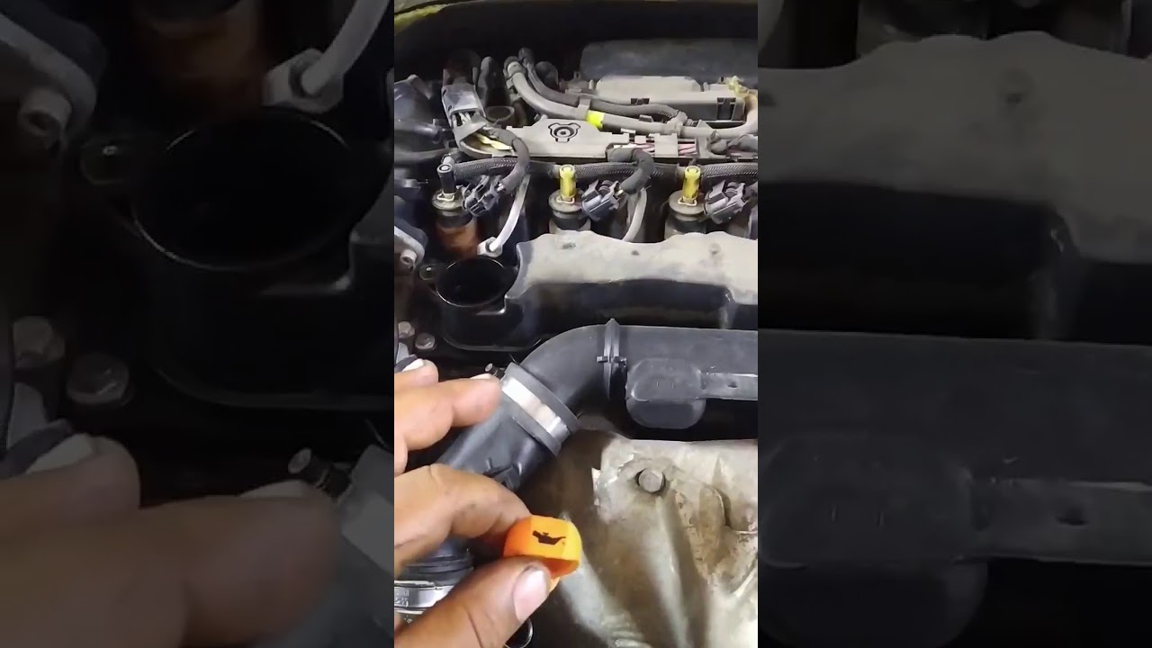 Peugeot Citroën 1.6 hdi vapeur au puits de jauge d'huile peugeot Citroën