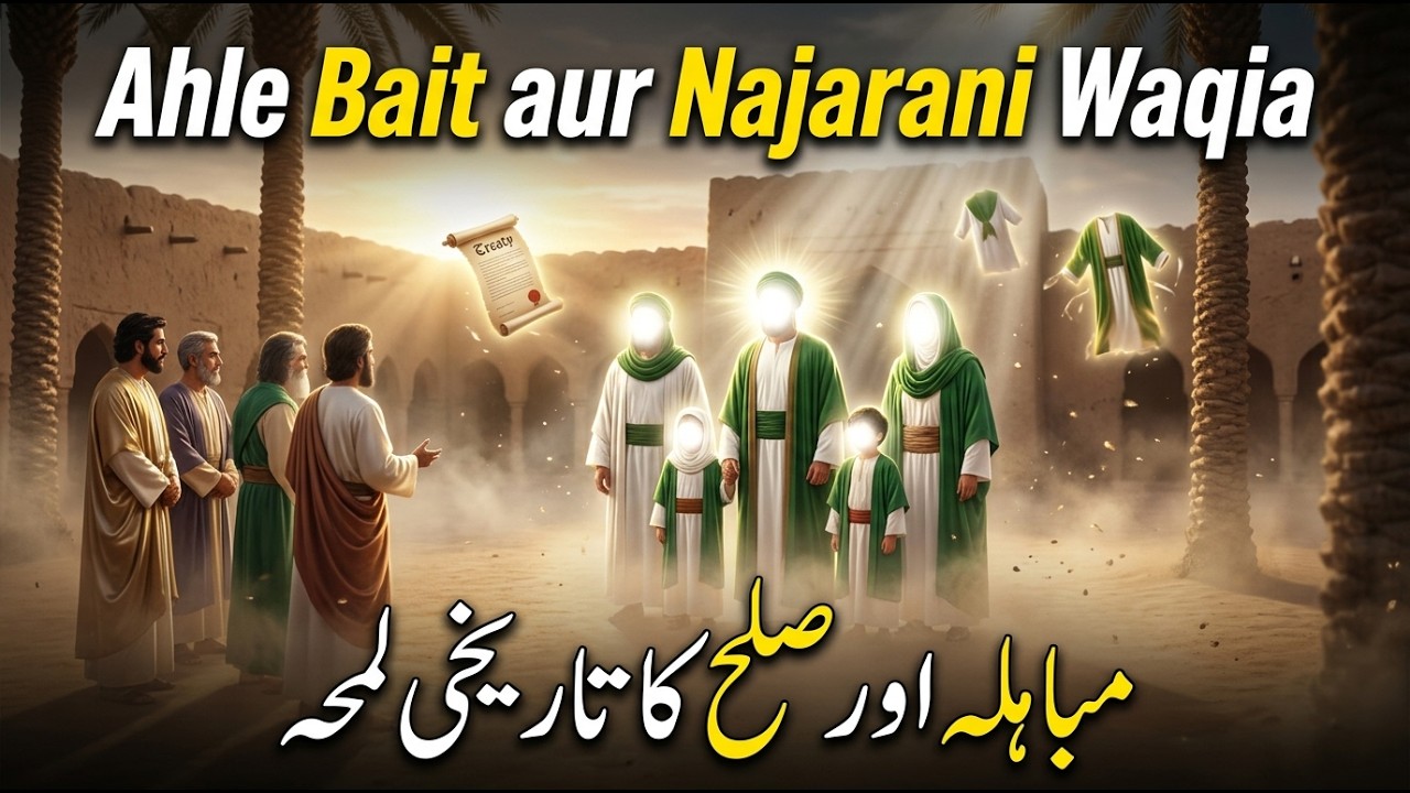 اہل بیت اور نجرانی واقعہ | مباہلہ اور صلح کا تاریخی لمحہ”/Mabahila Aur Sulh Ka Itihas
