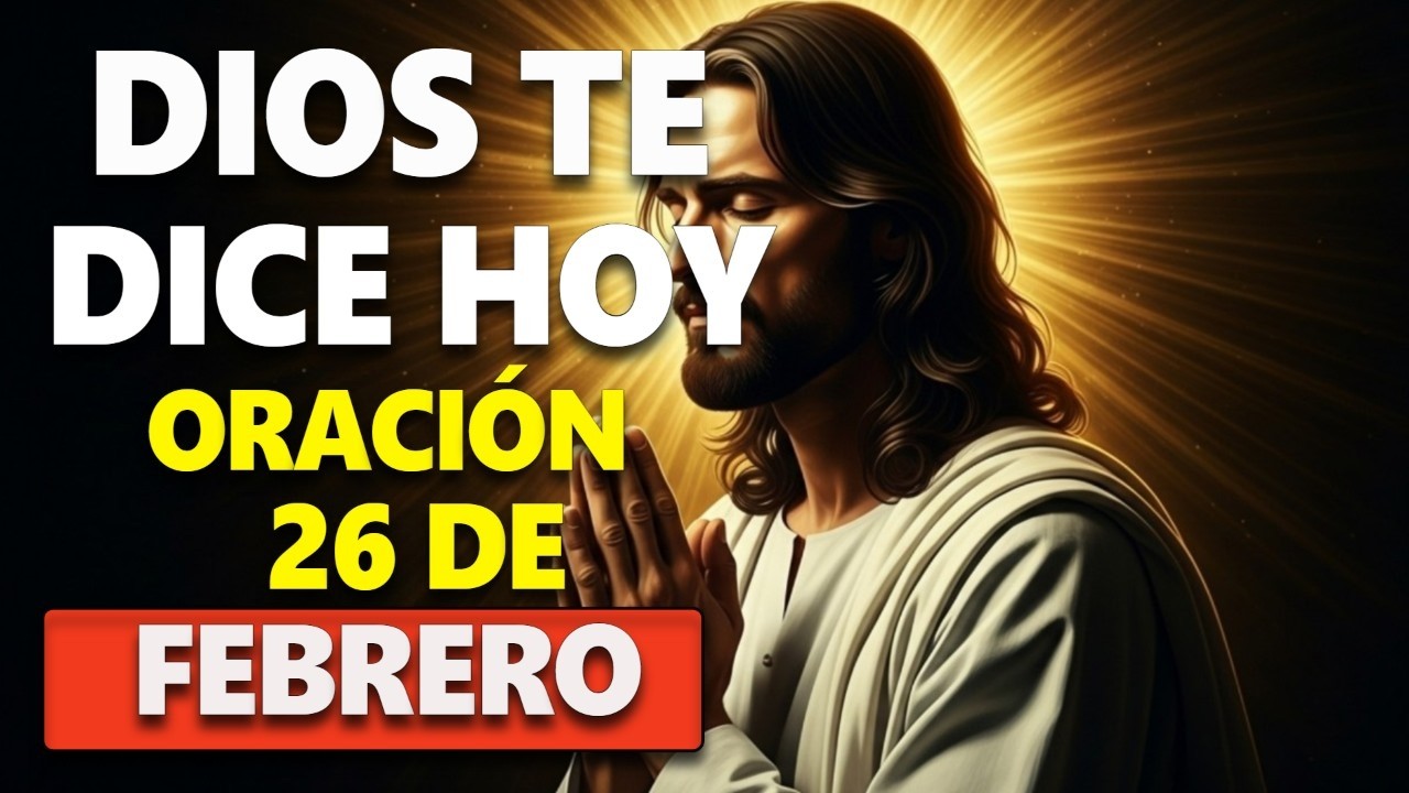 DIOS TE DICE HOY: DEJA DE PREOCUPARTE POR EL FUTURO CONFÍA Y VERÁS MI PODER ACTUAR HOY MISMO YA