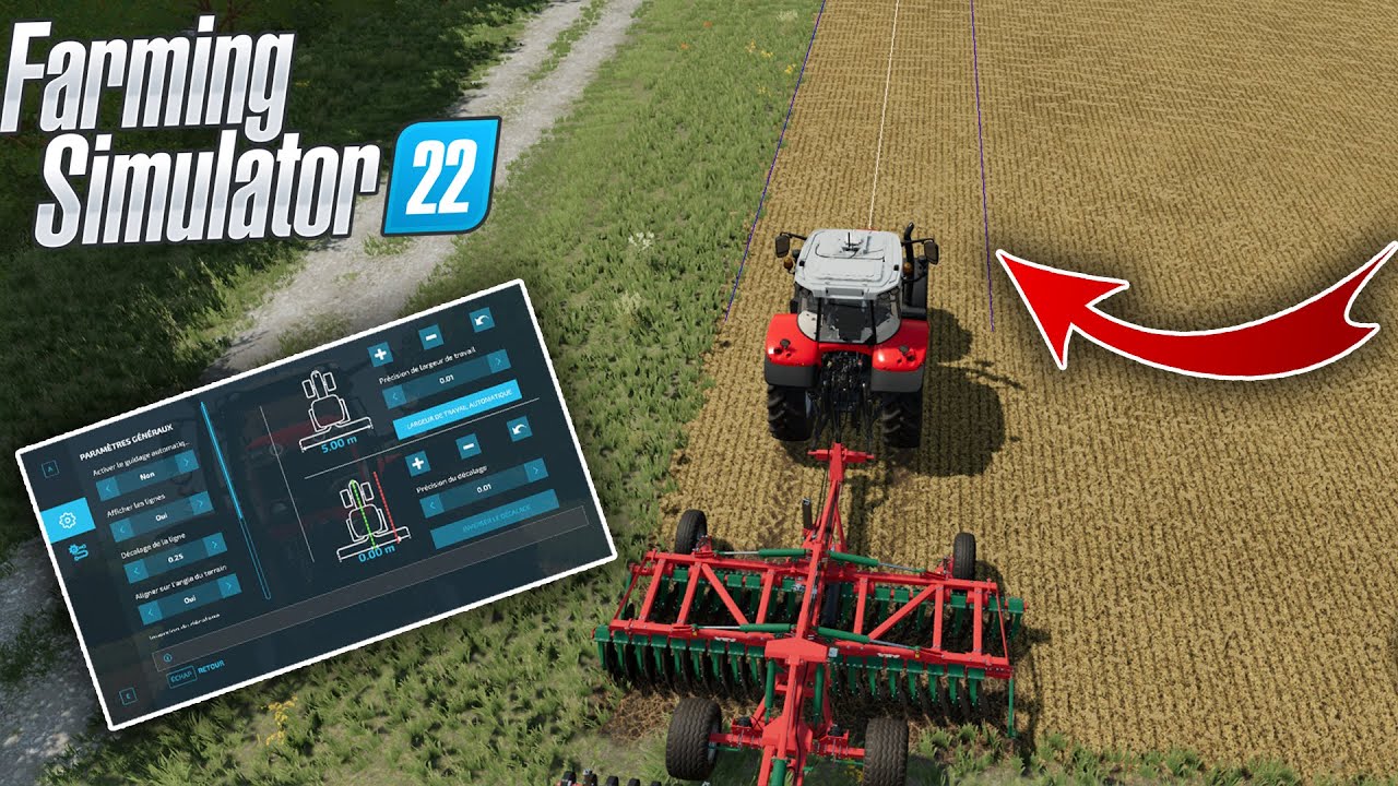 [TUTO] FARMING SIMULATOR 22 | FONCTIONNEMENT MOD GPS !!🛰🚜