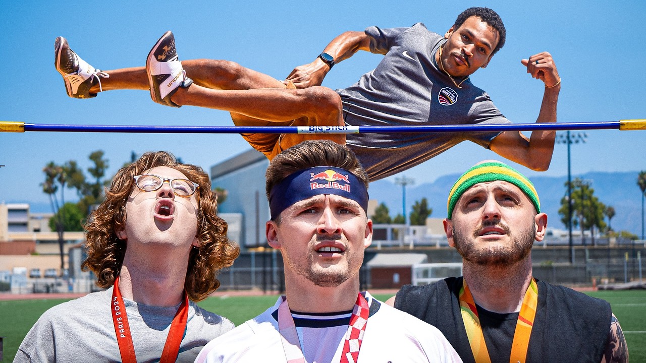 Can 3 Guys Beat 1 Olympic Athlete?